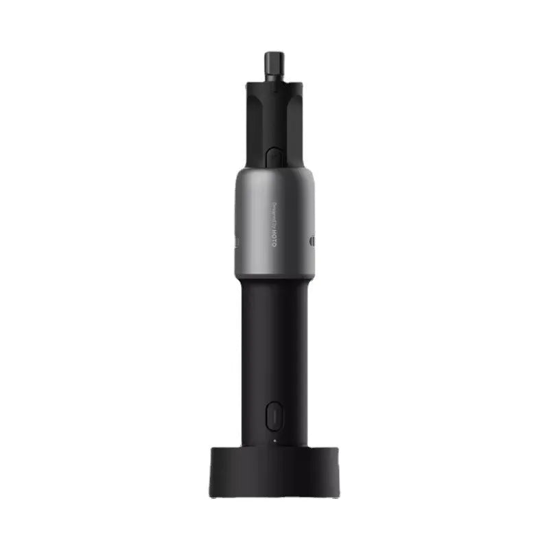 Black hand held rechargeable grinder 250g with USB charging and accessory set for cutting and polishing