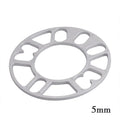 Aluminium hub centric wheel spacer gasket for car modification in 3mm 5mm 8mm 10mm thicknesses.