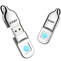 Fingerprint encryption metal USB 2.0 flash drive in 32GB 64GB capacity
