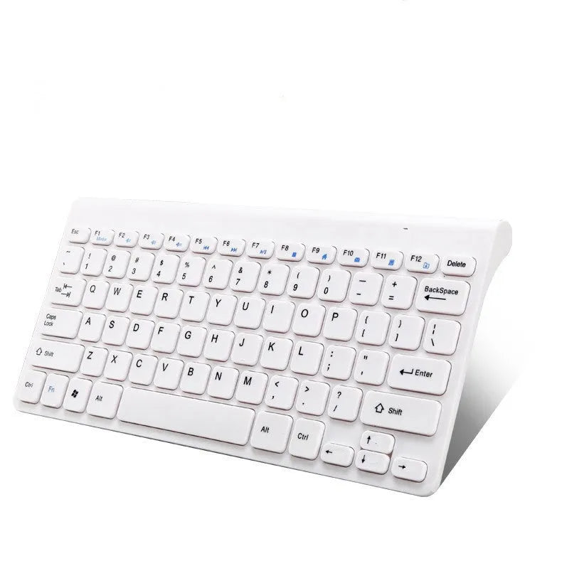Black and white wireless keyboard and mouse set with 4G connectivity showing 10-metre range