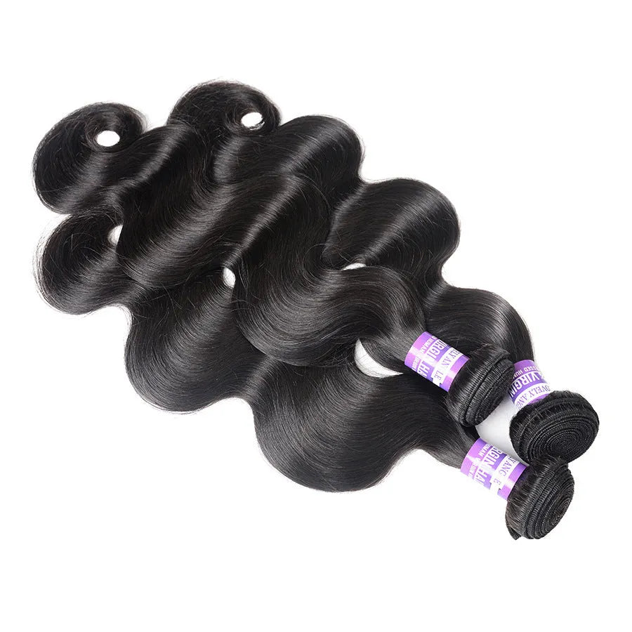 Real hair straight hair piece full size black multiple model options 8 to 28