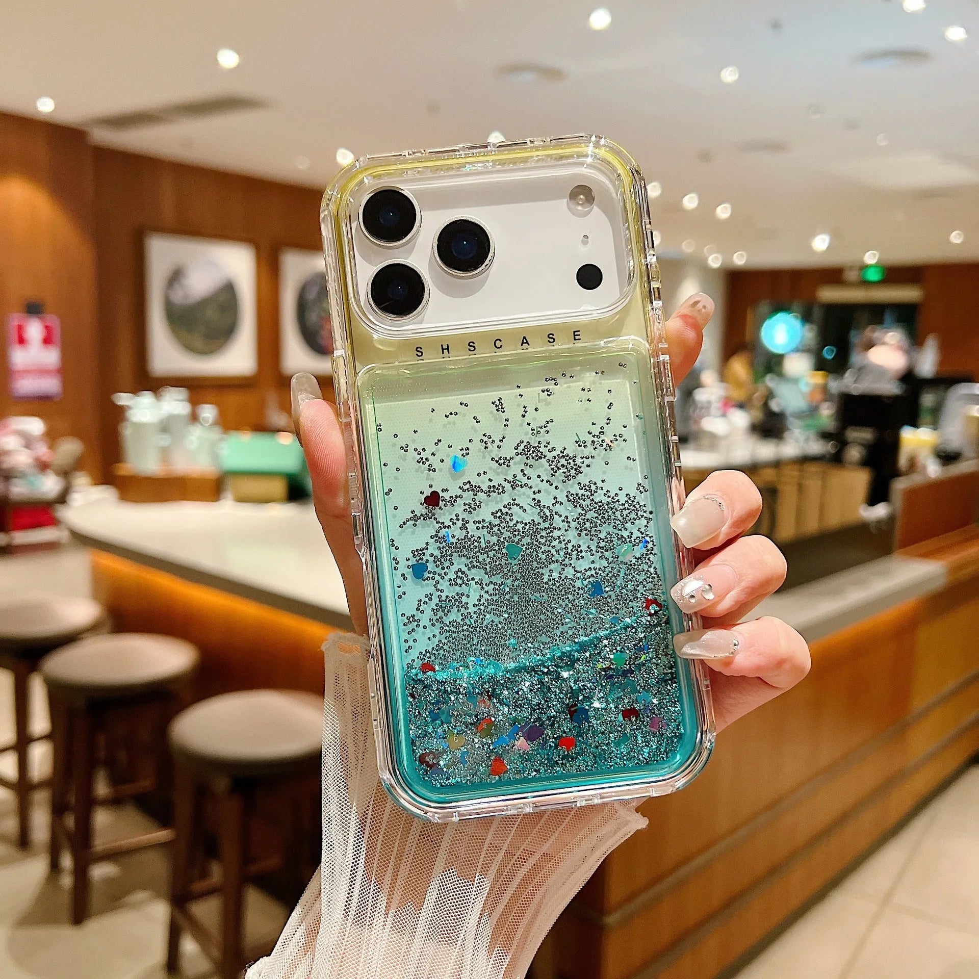 Dream Gradient drop-resistant TPU phone case for Apple iPhone models in gradient colour finish