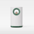 Mute analog humidifier with music function in green, model 3life-343, for bedroom use