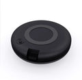 Black universal infrared remote control for voice-operated air conditioning and appliances