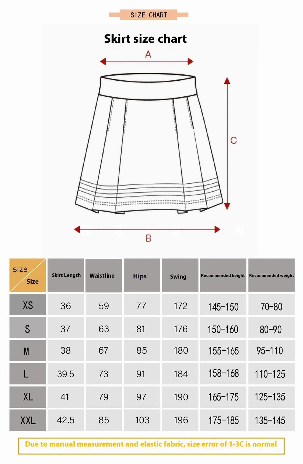 Women's high waist half-length sports skirt in blue, shown for golf or tennis.