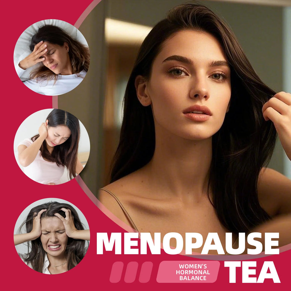 Women's menopausal health preservation flower bag tea pack with 10 small bags