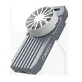 USB4 hard disk box for NVMe M.2 SSD with aluminium alloy case and Type-C port