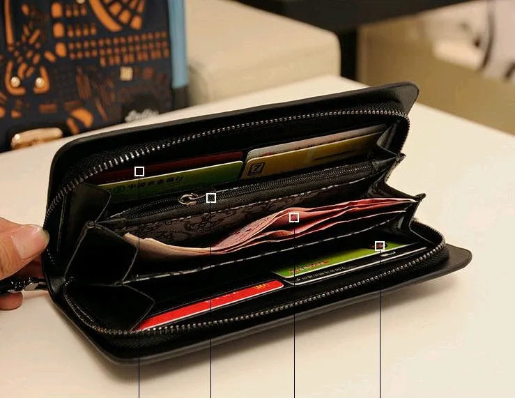 New taro decoration ladies long wallet in PU leather with hard shell and multiple card slots