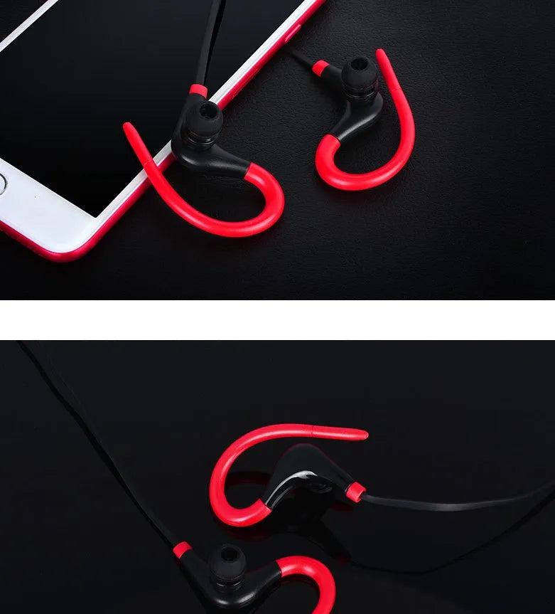 BT-01 Big Horn sports Bluetooth earbud, 45g, Bluetooth 4.1, 10m range, 60mAh, black red green blue