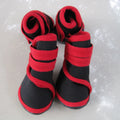 Four seasons big dog shoes in neoprene with beef tendon bottom for large dog paw protection