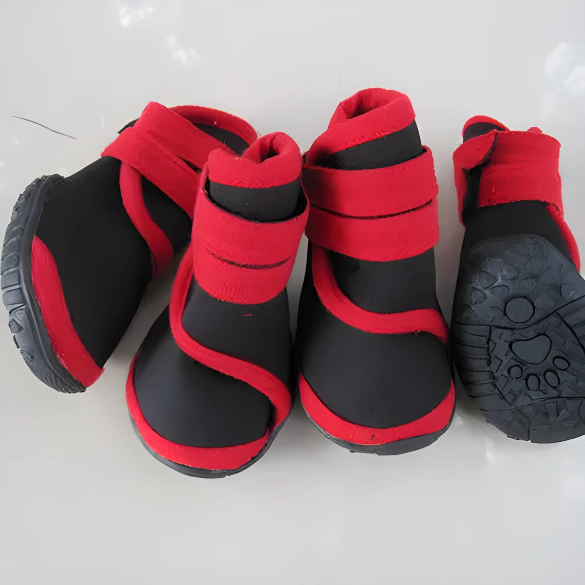Four seasons big dog shoes in neoprene with beef tendon bottom for large dog paw protection