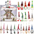 2025 Christmas gnome advent calendar with 24 doors showing plush gnomes in festive colours.