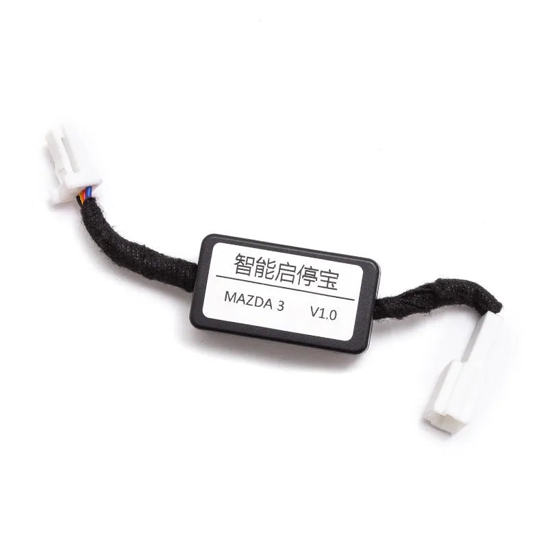 Black ABS auto start-stop default shutter for CX-30 Onkseira plug and play installation