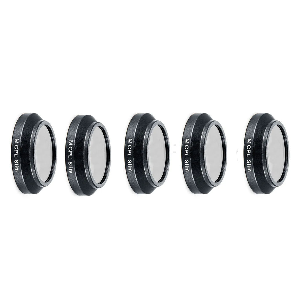 DJI Mavic drone camera lens filter sets showing multiple filter options for aerial photography