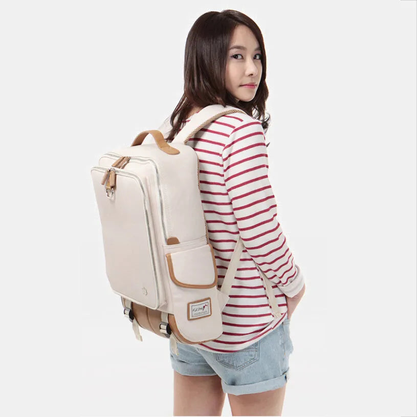 Modern men's Oxford cloth backpack in multiple colours with dimensions 30x16x46cm