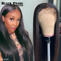 Chemical fibre straight hair hood on comfortable stretch net base, 12 to 26 inch length options