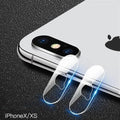 Tempered glass camera lens protector film for iPhone rear camera, high definition, set of 2