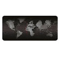 Locking oversized non-slip thick rubber keyboard and mouse pad, 300x700x2mm, on a desk