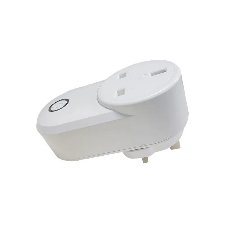 UK standard 3-pin WIFI smart socket in neutral colour with ewelink app and Tmall Genie compatibility