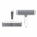 Automatic pet hair lint roller with two-way rotating sticky brush for sofa cleaning