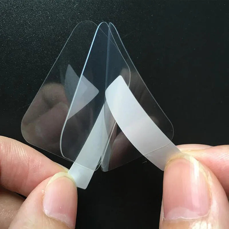 Three transparent tempered glass screen protectors for Ticwatch2 smartwatch with matte finish