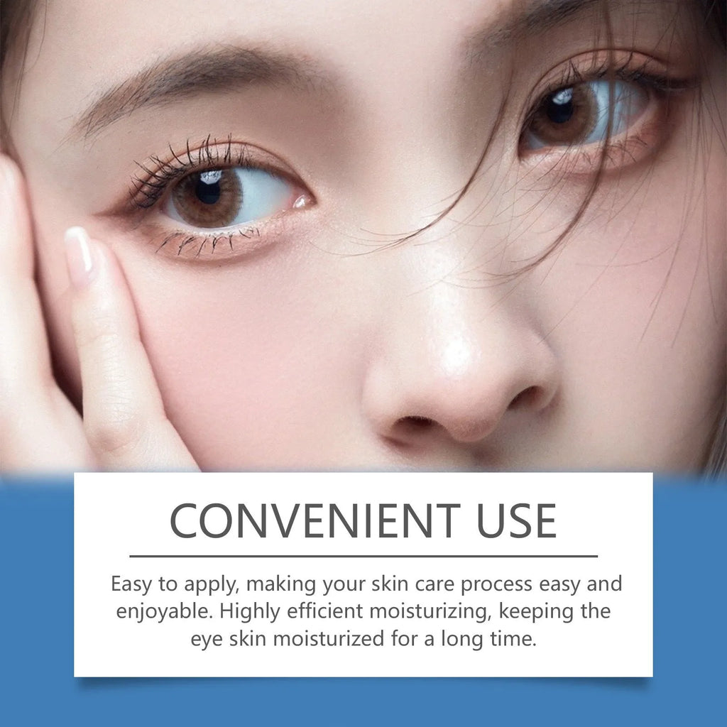 White 15g jar of Viareline collagen firming eye cream for the skin around the eyes.
