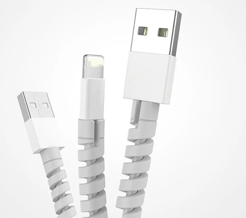 3.5cm plastic cable protector in assorted colours for charging cable strain relief.