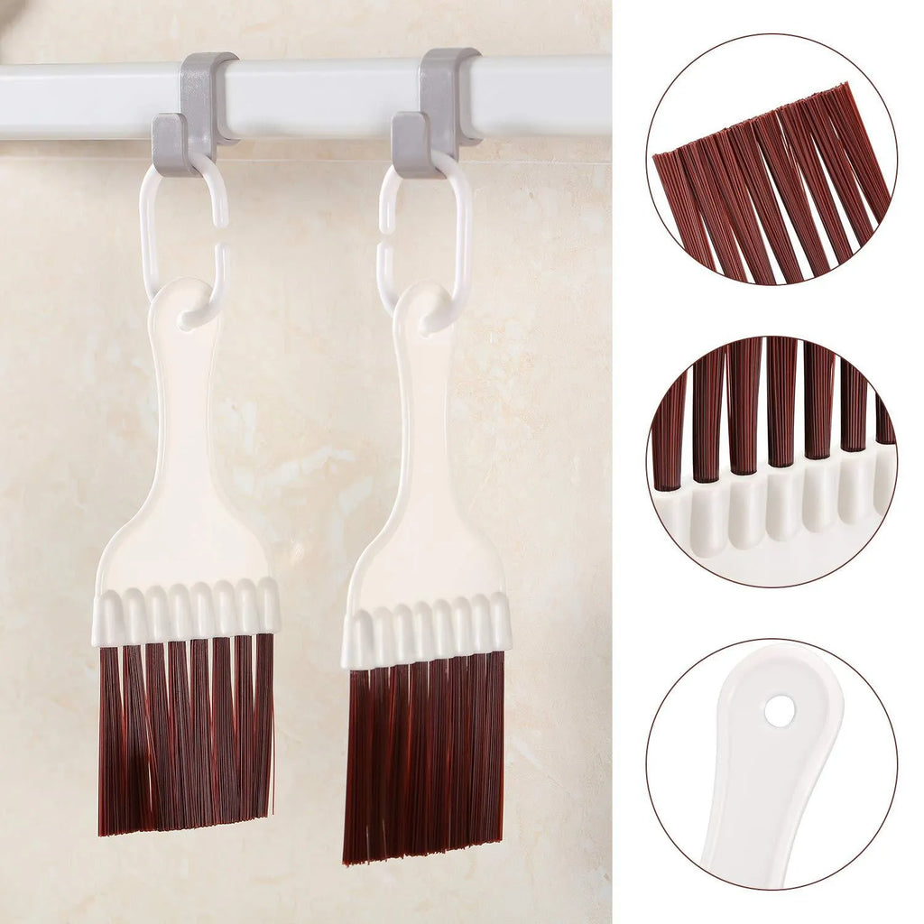 Stainless steel air conditioner fin comb and cleaning brush set for condenser maintenance