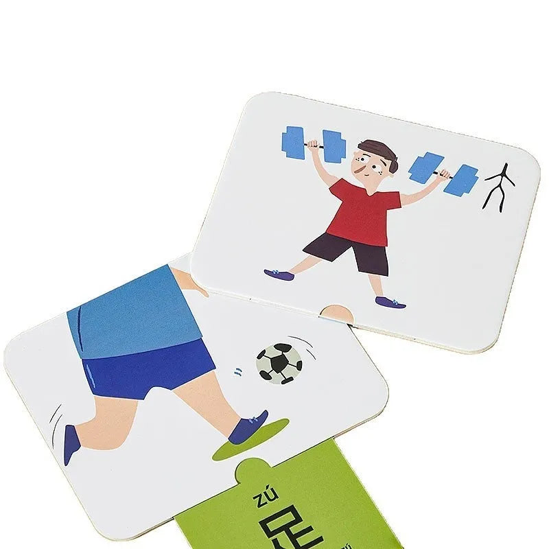 Lala Card Literacy Card set with card camera paper educational toy