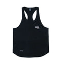 Men's cotton fitness vest in multiple colours for summer running and gym training