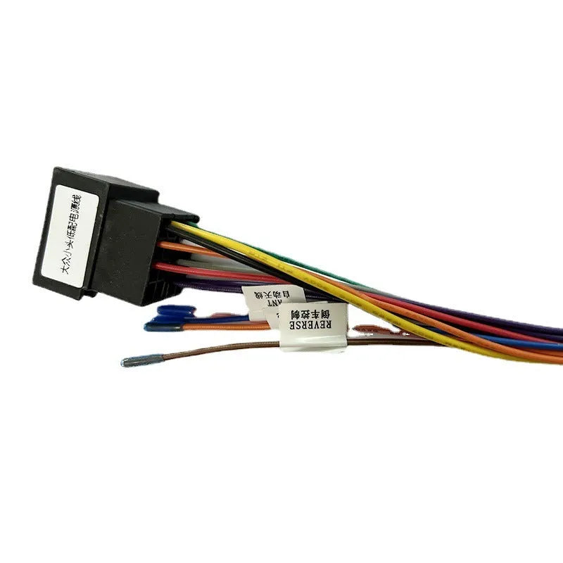 Volkswagen small head low power cord wiring harness 200mm length with 16-pin connector