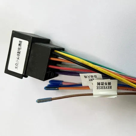 Volkswagen small head low power cord wiring harness 200mm length with 16-pin connector