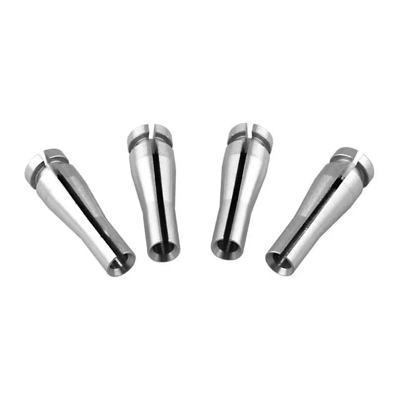 Four silver aluminium automotive repair parts for Ford truck cab rear latch mechanism