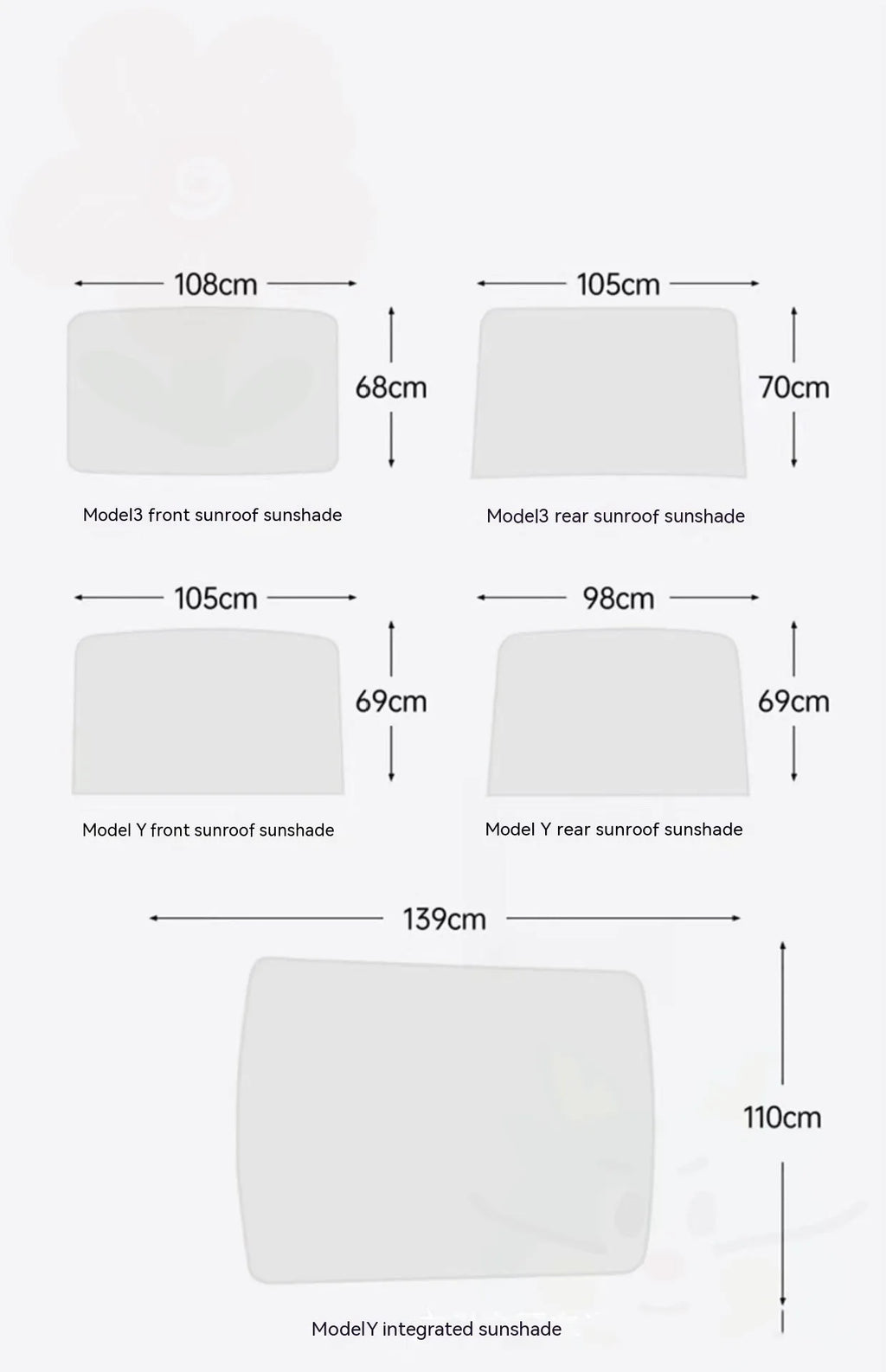 Silicone car sunshade with electrostatic adsorption system in plaid pattern