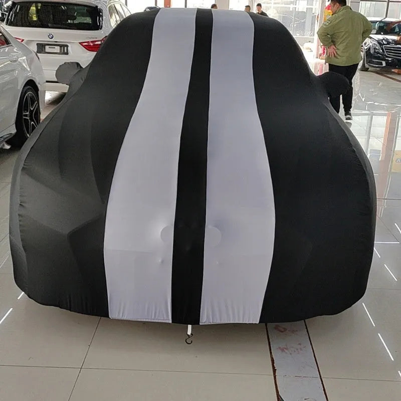 Elastic car cover for Ford Mustang in multiple colour options