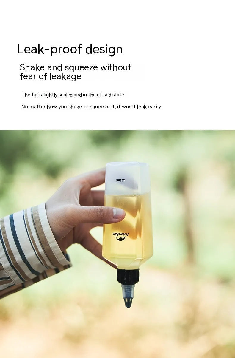 Naturehike portable seasoning bottle six-piece set in modern simplicity design