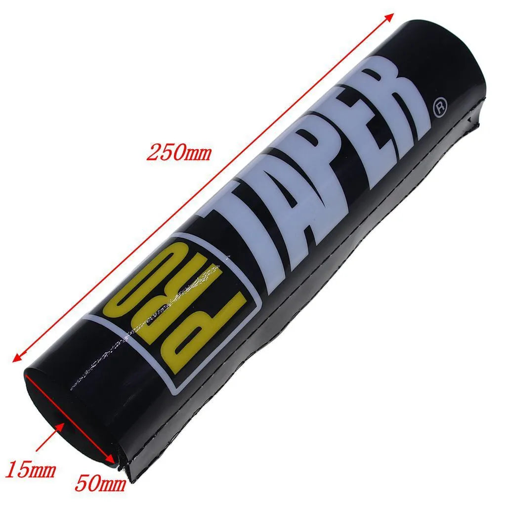Motorcycle faucet foam handle chest protector cover in black, blue, red colours measuring 25cm