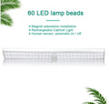 Rechargeable LED strip light with motion sensor in 24, 40, or 60 bead lengths.