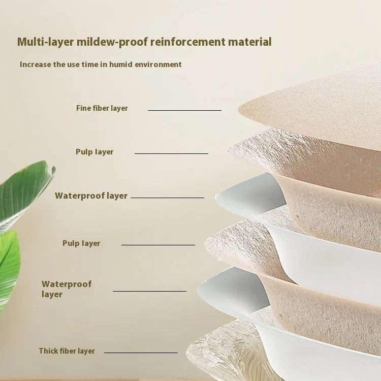 Brown disposable cat litter box with waterproof lining showing three size options for small pets