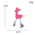 Blue plush deer dog toy with corn kernel texture and a squeaker, on a white background.