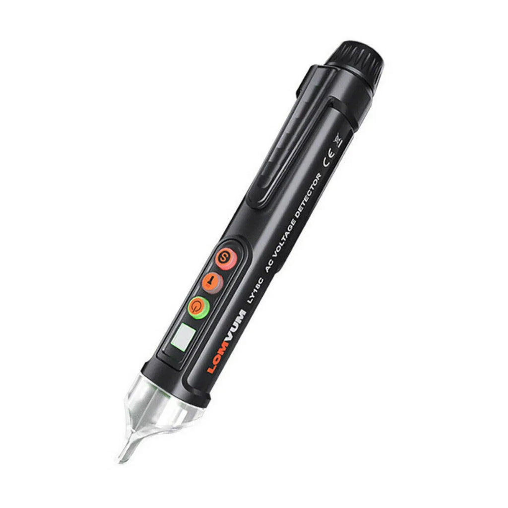 Intelligent checkpoint test pencil for electrical line detection with automatic shut-off