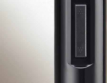 JW electric wine bottle opener JW-05-01 black cordless rechargeable corkscrew on countertop
