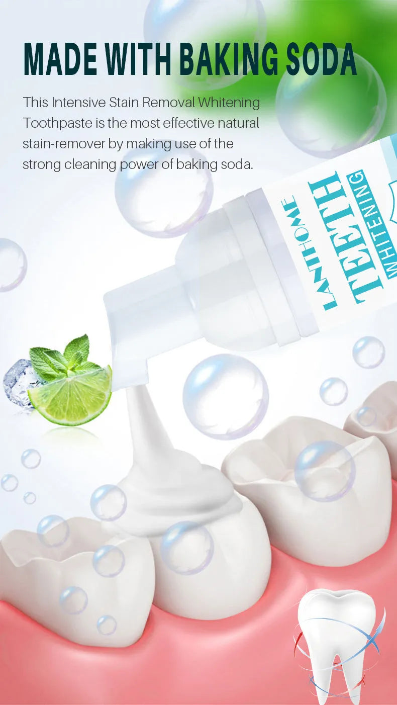 Teeth whitening mousse oral cleaning foam 50ml for adults