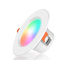 Graffiti Bluetooth smart downlight with voice control, full colour dimming, and built-in speaker, compact 113mm design