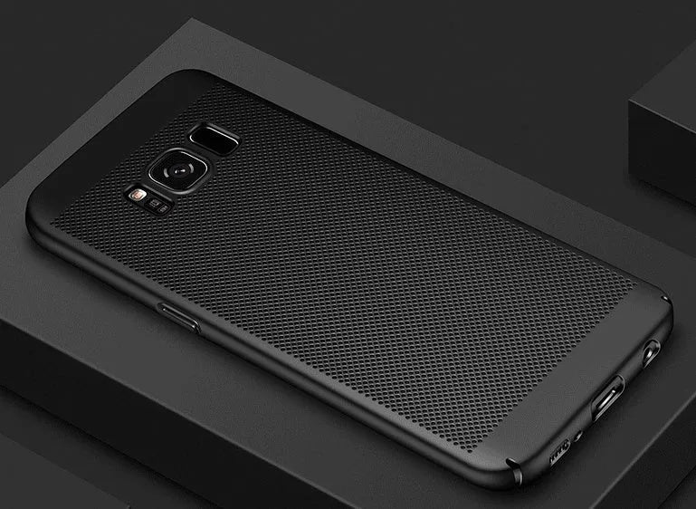 Samsung Galaxy S8 Plus resin phone case in simple style protective cover