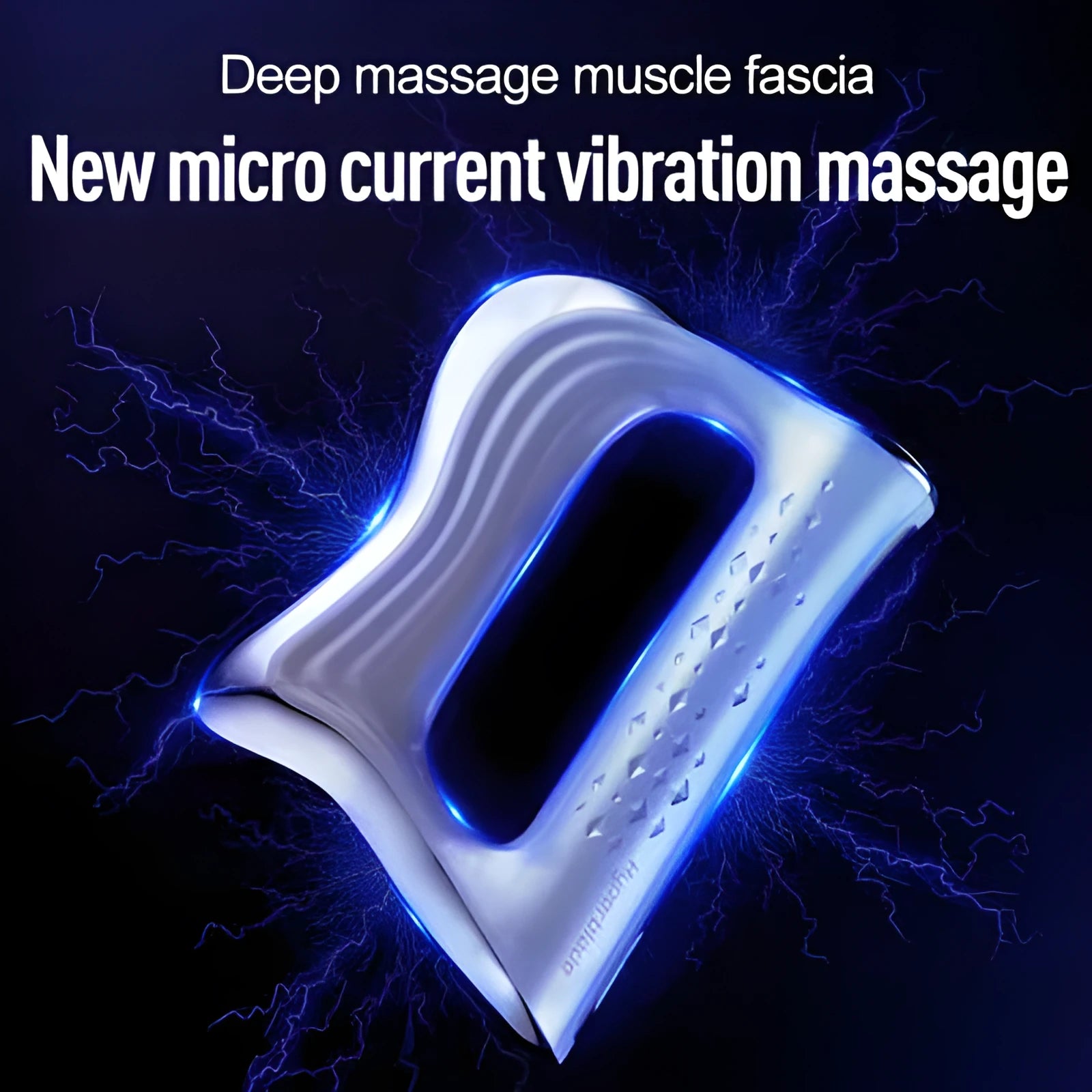 Natural resin rectangular muscle massager board for whole body scraping therapy