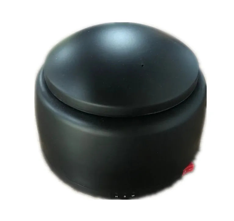 Steam nail gel remover, black colour, compact size, PP body, gel removal in seconds