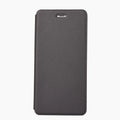 Black Xiaomi flip phone case in imitation leather for Mi series