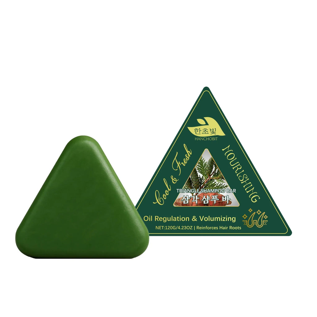 Herbal Care Shampoo Bar 120g solid moisturising shampoo for dry damaged frizzy hair vegan and plastic free