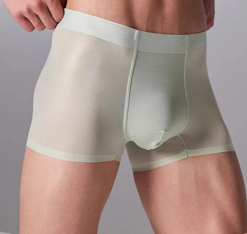 Seamless antibacterial fitness underwear in four colour options with size range from L to 3XL